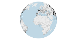 Wolrd Cities WIP (Globe with Panning & Zooming)