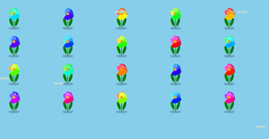 Fork of flower to multiple flowers ICE-4