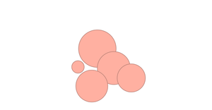 Bubbles with Json Data