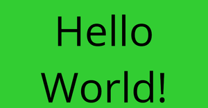 Hello World