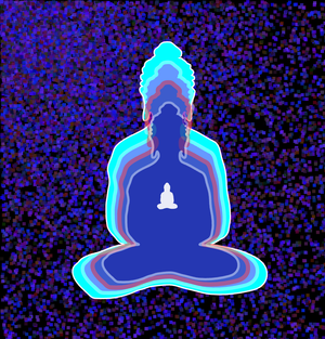Fork of Fork of Fork of Fork of Fork of Buddha in colors -overlapping Buddha