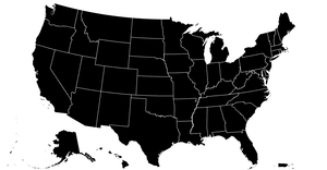 US States Map