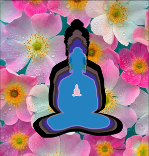 Fork of Fork of Fork of Fork of Fork of Buddha in colors -overlapping Buddha