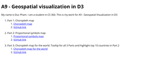 A9 - Geospatial visualization in D3