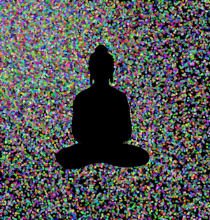 Buddha in colors
