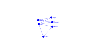 Social network graph