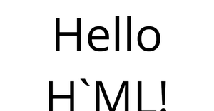 Fork of HTML Starter