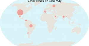 Total covid cases on 31st May