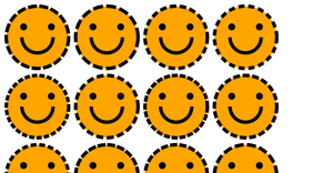 Smiley faces