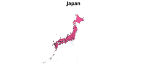 Fork of Japan Map