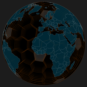 Hexagon Earth Interior Concept