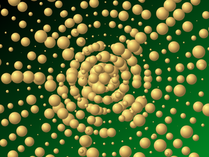 Concentric circles -linear gradient