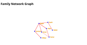Family Network graph