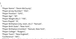 Big Game Census data
