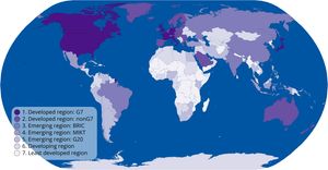 Choropleth map