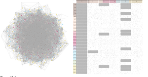 Node-link Diagram and Adjacency Matrix