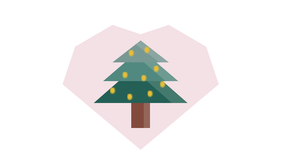 Heart and Christmas Tree