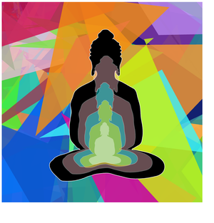 Fork of Fork of Fork of Fork of Fork of Buddha in colors -overlapping Buddha