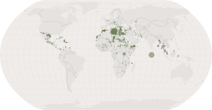 Missing Migrants on a map