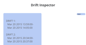 Drift Inspector