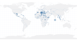 Missing Migrants on Map