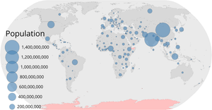 Circles on a Map