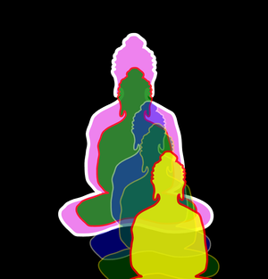 5 buddhas
