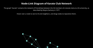 d3 node-link diagram (soc dataset)