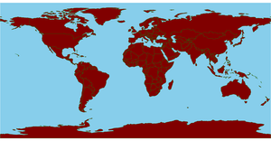 ICE on World Map