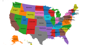 ICE8 USA Map
