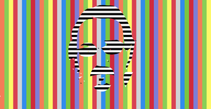 Curran's Face a La Sol LeWitt Reproduction 2