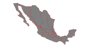 ICE 8-Mexico map