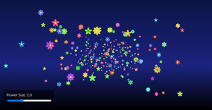 Flower Starfield