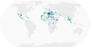 Analyzing Missing Migrants Part III - Data on a Map