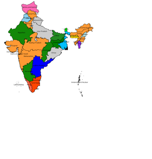  Easiest way of making a 'Map of India', State Names