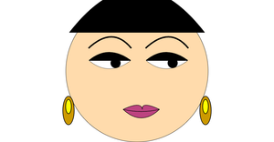 Face with path curves