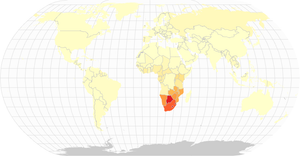 HIV/AIDS Choropleth Map