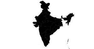 ICE 8 India Country Map