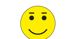 eyebrow smile