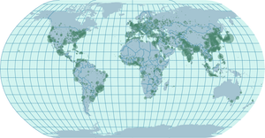 Point on a map