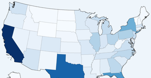 Fork of State Map with Population - Rajan