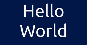 Hello World