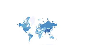 Fork of GeoVisualization - Choropleth map of the world
