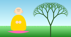 AI Buddha Demo with Trees