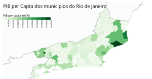 PIB municipios do Brasil