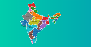 ICE 08 11540905 India Map