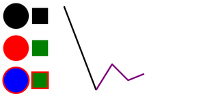 shapes with SVG and CSS