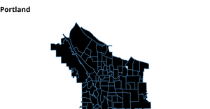 ICE- 8 Country Map- Portland