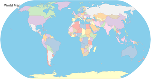 ICE8 -  World Map