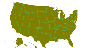 ICE-8 USA Map